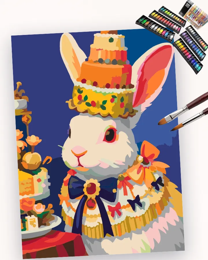 A Hare’s Delightful Dessert Disguise Liquitex 72 preview