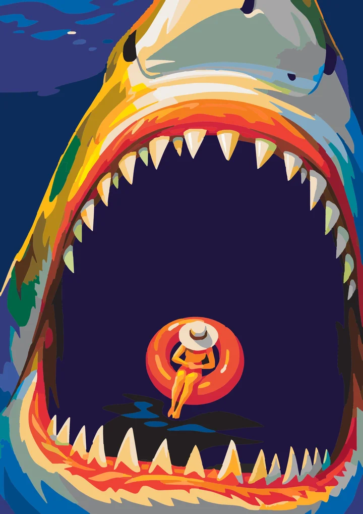 A Jaw-some Afternoon Float My Paints preview