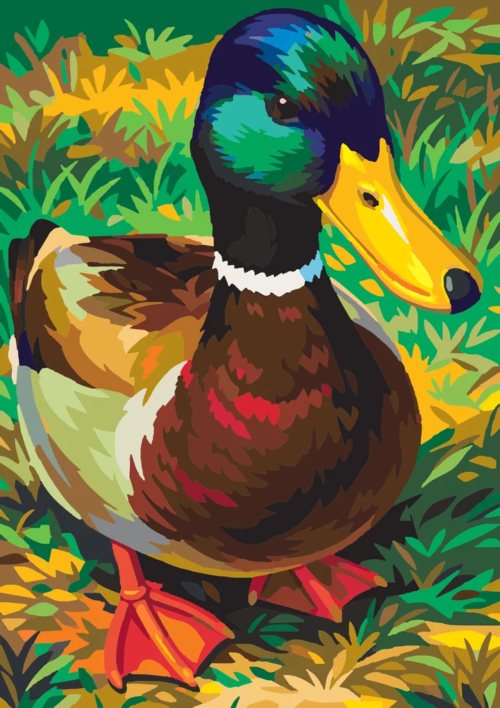 A Mallard’s Measured Gaze My Paints preview