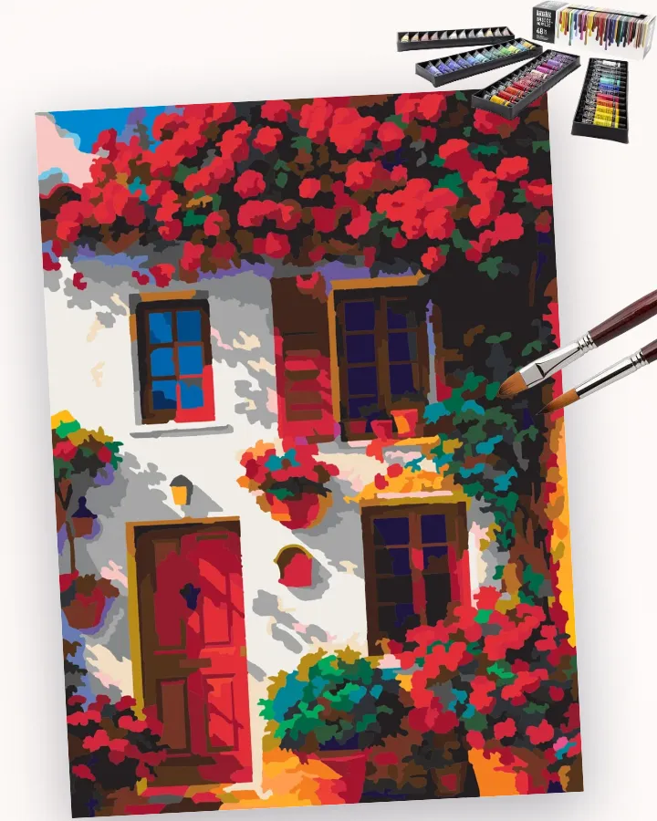 A Rosy Welcome Home Liquitex 48 preview