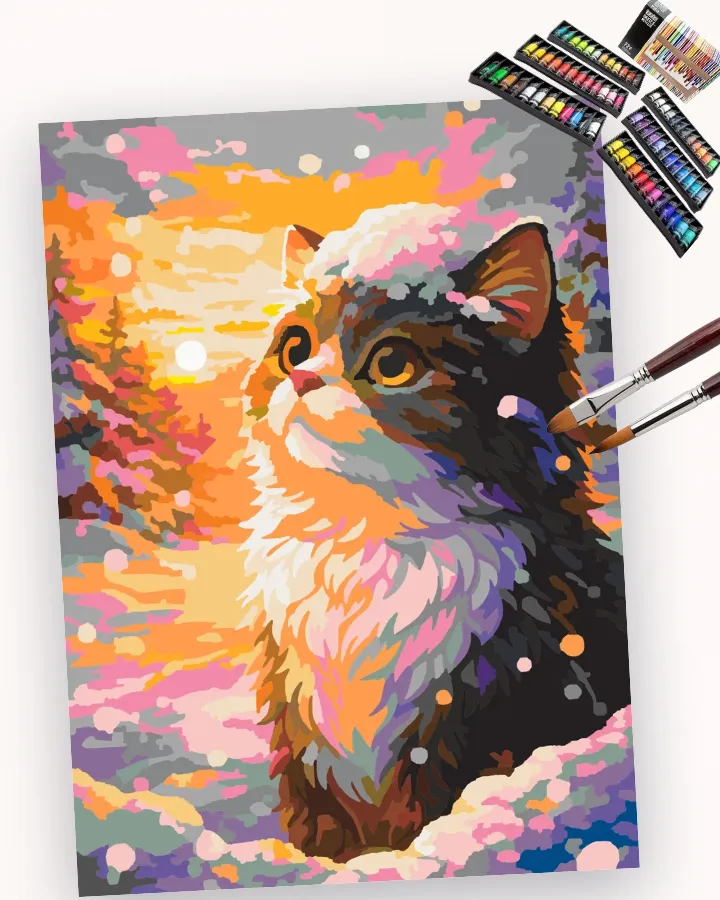 Curious Kitty’s Frosty Crown Liquitex 72 preview