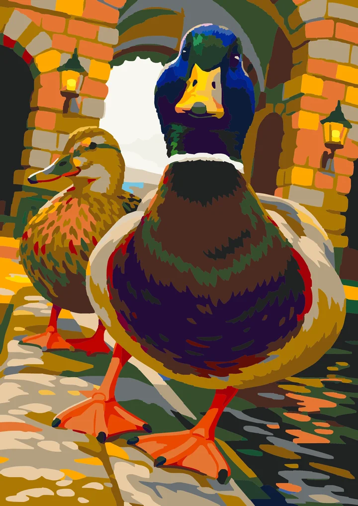 Ducks on Patrol: Canal Crossing Amsterdam 48 preview