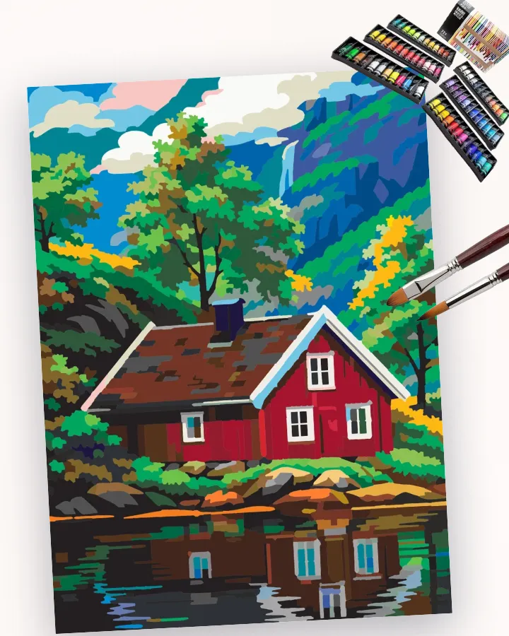 Fjord Home’s Calm Reflection Liquitex 72 preview