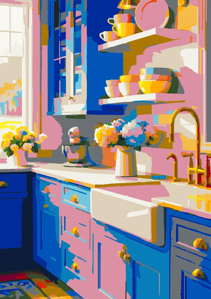 Golden Faucet’s Sunny Kitchen Dream Amsterdam 36 preview