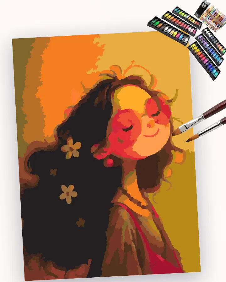 Groovy Girl’s Golden Glow Liquitex 72 preview