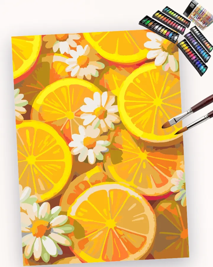 Lemon and Daisy’s Zesty Jubilee Liquitex 72 preview