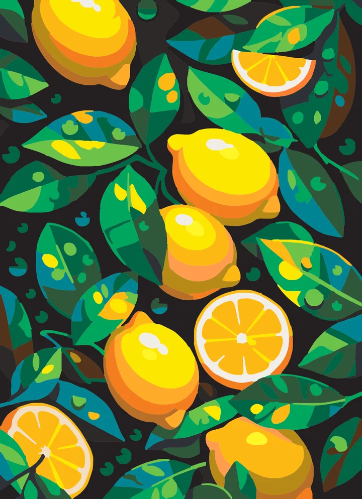 Lemons’ Sparkling Morning Delight Liquitex 48 preview