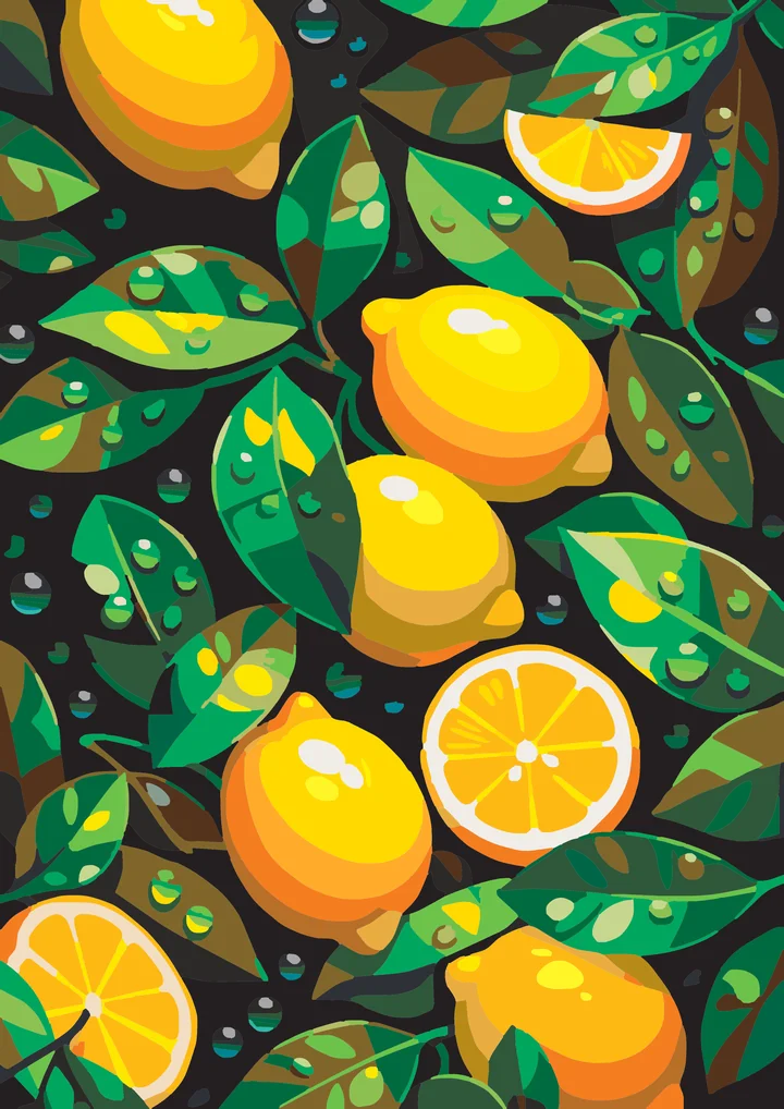 Lemons’ Sparkling Morning Delight My Paints preview