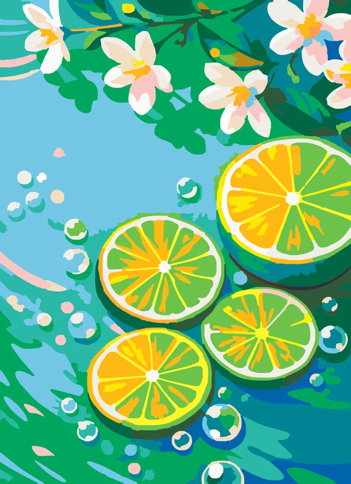 Lime Slices’ Bubbly Dance Party