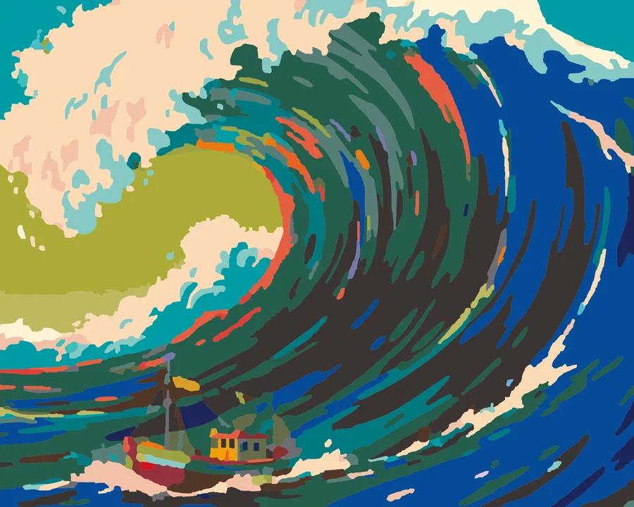 Little Boat’s Big Blue Battle My Paints preview