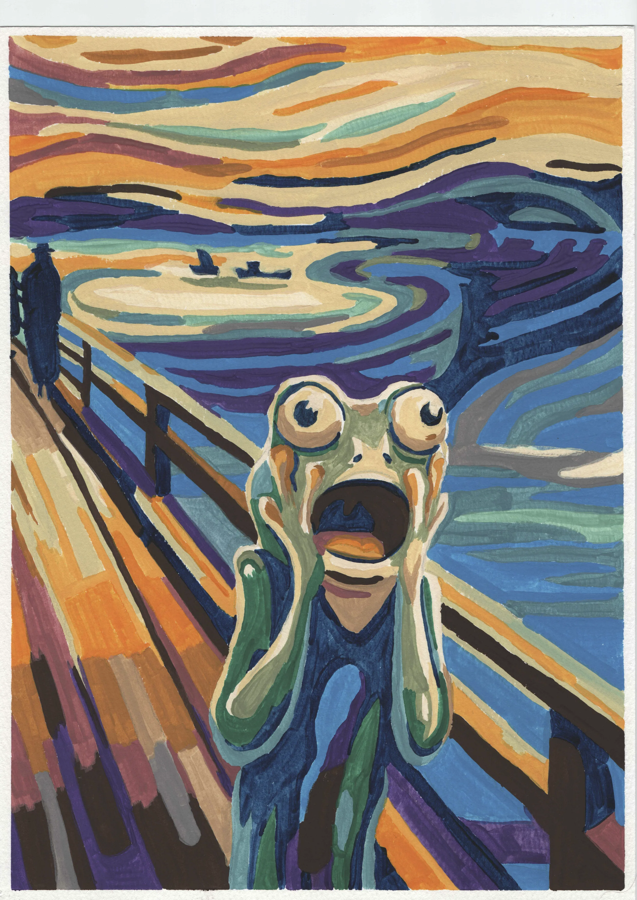 A Frog Who Has Seen Too Much