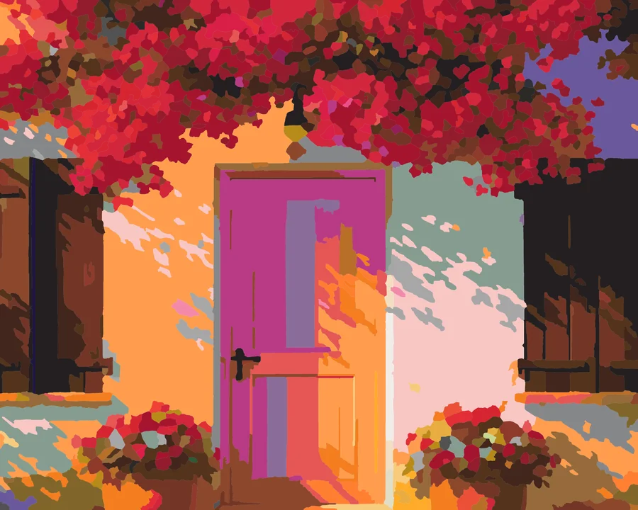 Pink Door’s Flower Power Liquitex 72 preview