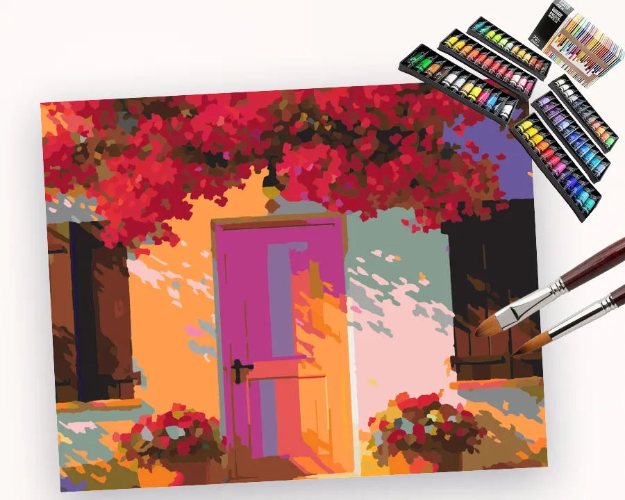 Pink Door’s Flower Power Liquitex 72 preview