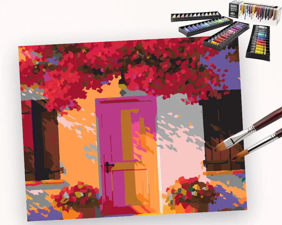 Pink Door’s Flower Power Liquitex 48 preview