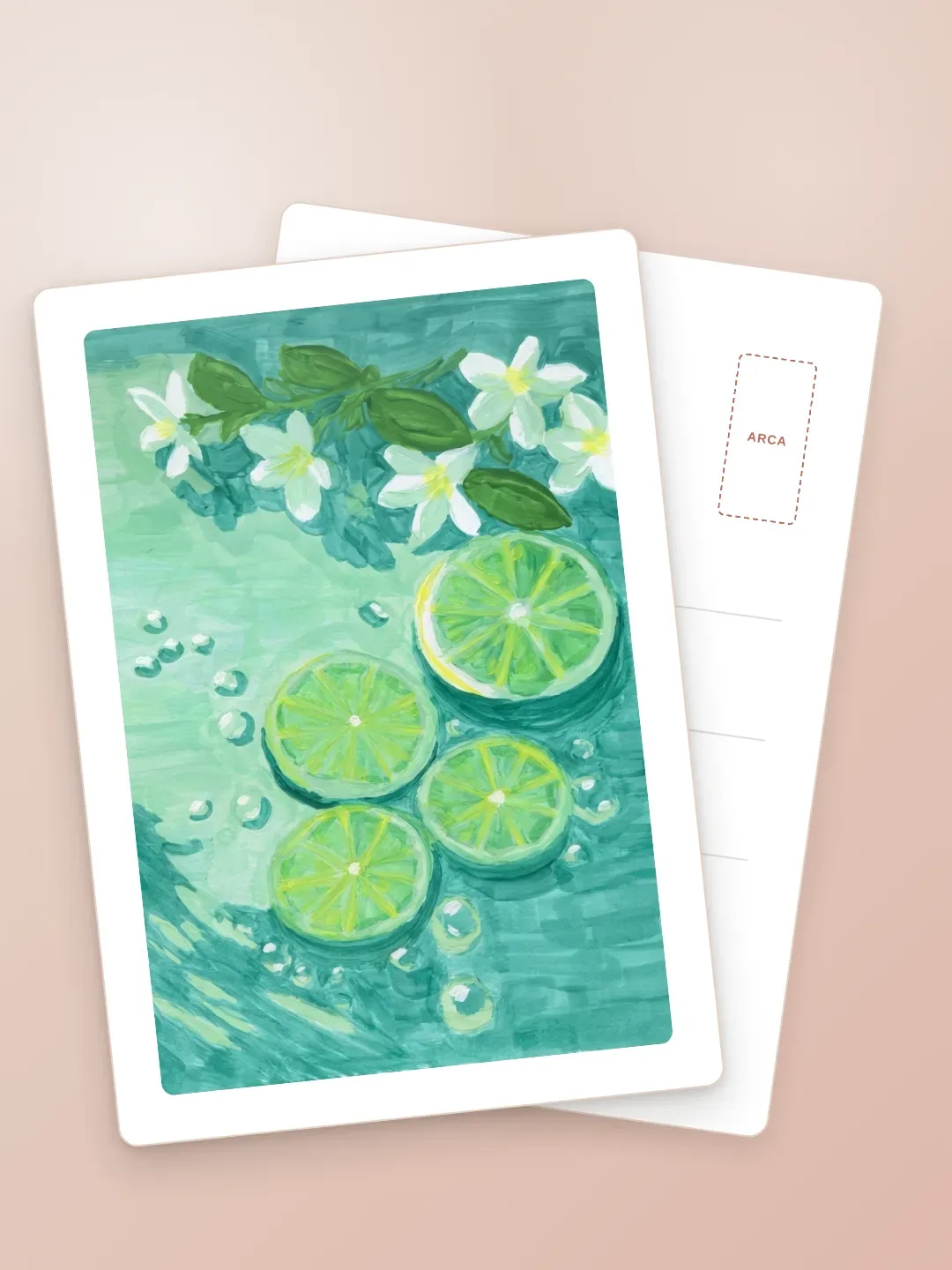 Lime Daydream Postcard
