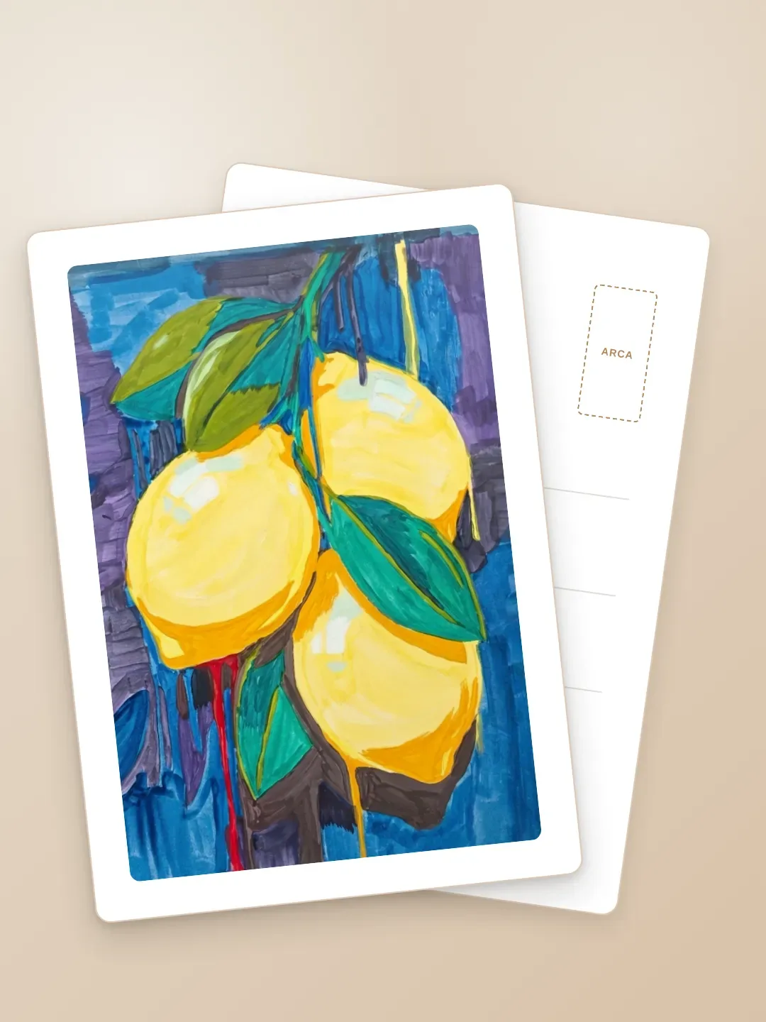 When life gives me lemons Postcard