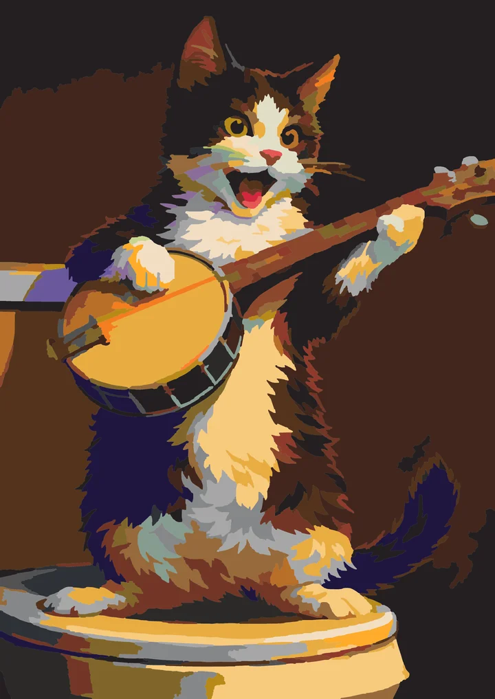 Purr-fect Potty Pickin’ Performer My Paints preview