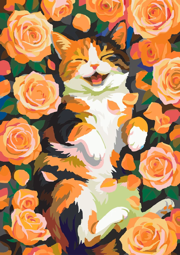 Purr-fectly Peachy Petal Nap My Paints preview