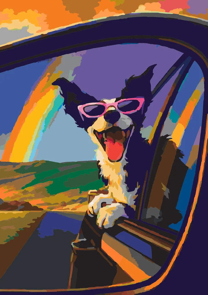 Road Trippin’ Rainbow Pup My Paints preview