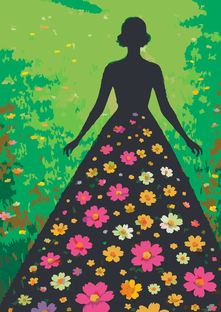 She Wore a Garden Dream My Paints preview