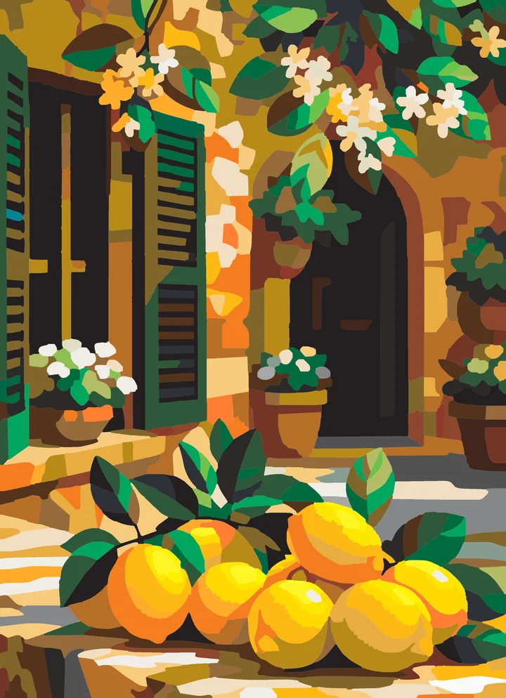 The Lemon’s Lively Siesta Liquitex 72 preview