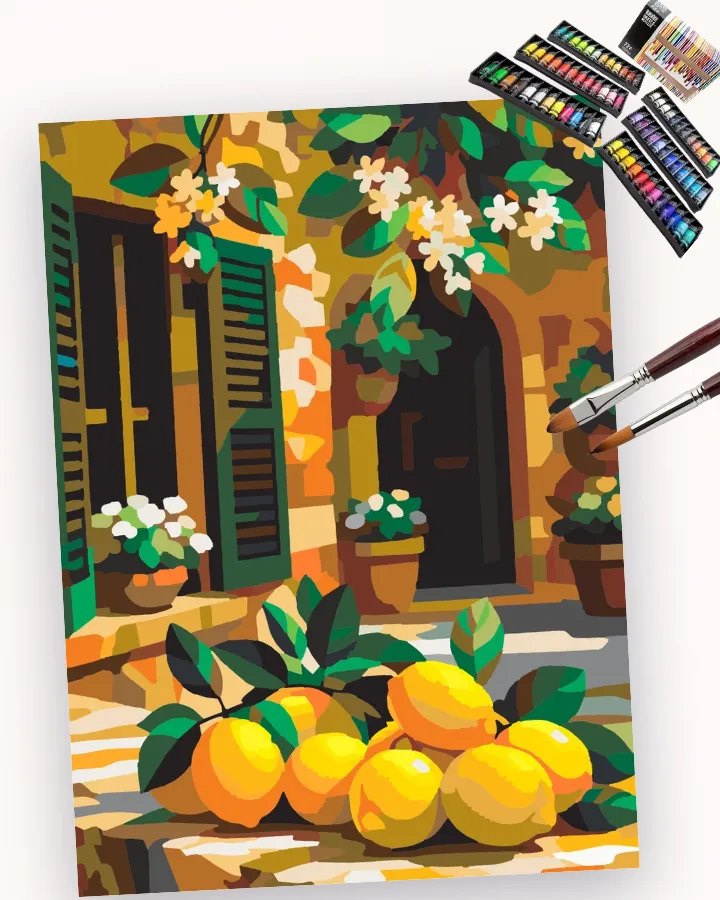 The Lemon’s Lively Siesta Liquitex 72 preview