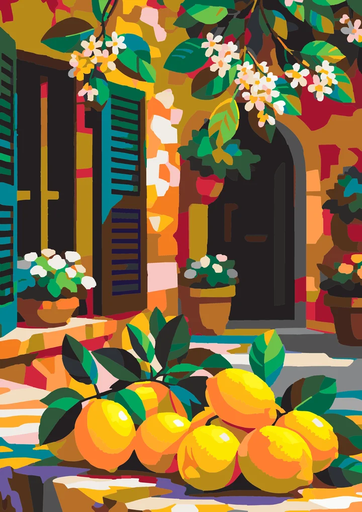 The Lemon’s Lively Siesta Liquitex 48 preview