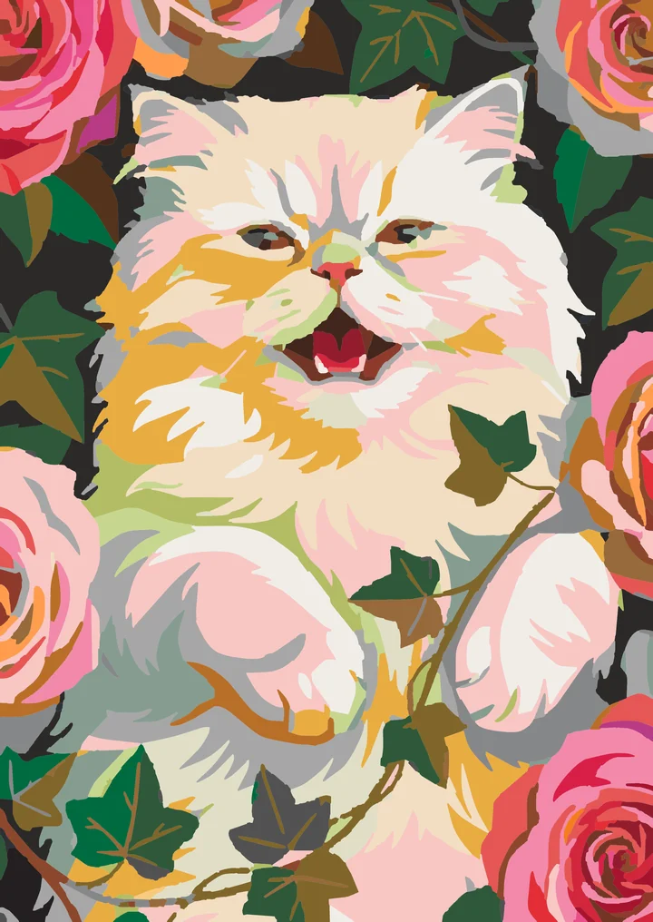 The Purr-fectly Petaled Princess My Paints preview